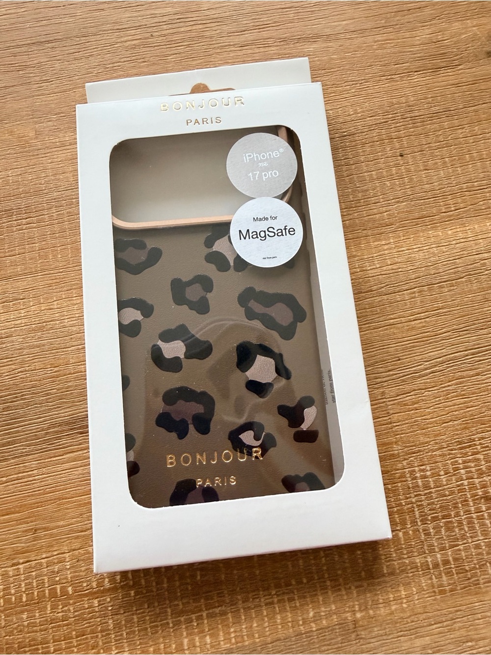 MagSafe iPhone 17 Pro Case - Brown Leopard